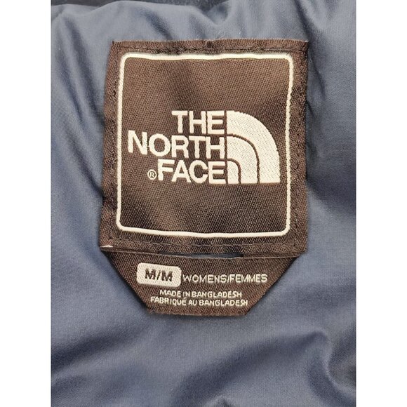 The North Face 700 Women's Blue Goose Down Full Zip Up Puffer Vest Size M - Picture 8 of 12